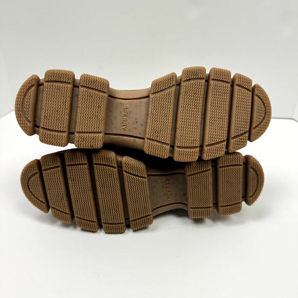 NEW Sperry The Summit Brown Nubuck & Suede Leather Outdoor Waterproof Duck Boots - Picture 10 of 10